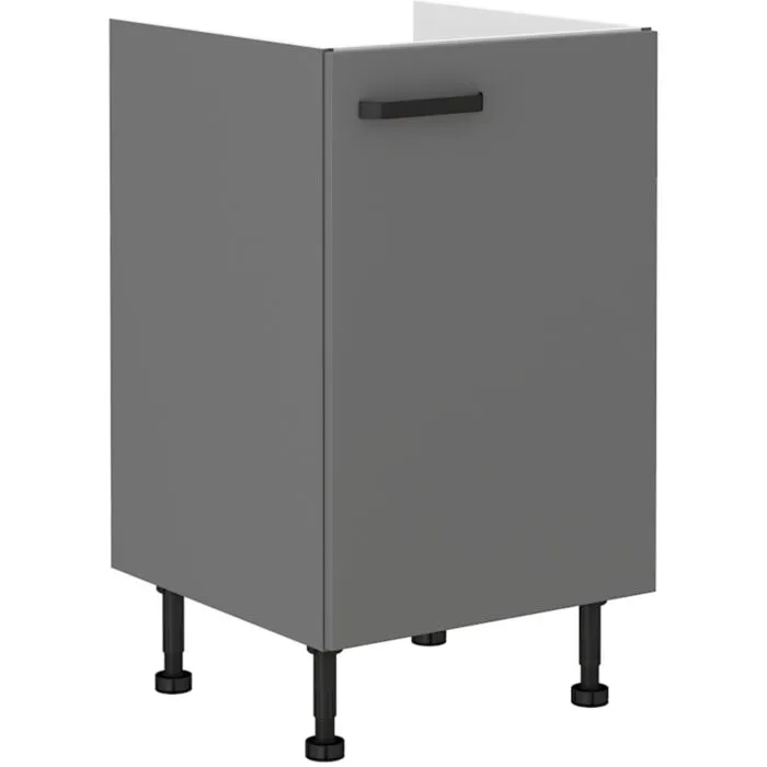 Omara za pomivalno korito NITA 50D je možno naročiti v kompletu (Kuhinjski bloki NITA) ali pa po posameznih elementih po vaši izbiri. Omara za pomivalno