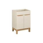 Kopalniški blok BORI 60 je možno naročiti v kompletu (kopalniški bloki BORI) ali pa po posameznih elementih po vaši izbiri. Omarica pod umivalnikom BORI