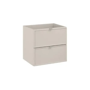 Omarica za umivalnik TAMARA 60D je narejena v kašmir barvi kar ji poudari čist in sodoben izgled. Je funkcionalna in estetsko privlačna. Z ročaji v srebrni