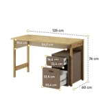 Pisalna miza LENI je funkcionalna in kakovostna. Je popolna rešitev, ki ne le izpolnjuje vseh potreb pri delu in učenju, temveč služi tudi kot eleganten