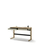 Pisalna miza OLIVIJA, je ključ do udobnega in učinkovitega dela. Izdelana je iz kakovostne laminirane plošče debeline 32 mm. Ima dva predala za