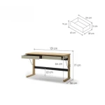 Pisalna miza OLIVIJA - slika 7