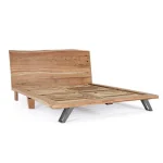 Postelja 2P ARON je visokokakovosten kos pohištva. Zaradi svojih kakovostnih materialov je postelja 2P ARON trpežna in elegantna. Okvir je narejen iz