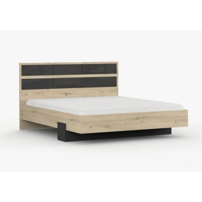 Postelja LANZAROTE Postelja LANZAROTE je moderen kos pohištva. Je odlična izbira za vsako tradicionalno ali moderno spalnico. Elegantna oblika v modnih barvah se bo odlično