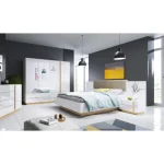 Elegantna in moderna postelja NANCY je narejena iz odličnih materialov. Edinstvena postelja NANCY bo vaši spalnici dala sodoben in eleganten videz. Vse to