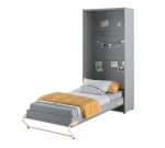 Stenska vertikalna postelja METULJ PRO vam omogoča, da katero koli sobo spremenite v popolno uporabno in estetsko privlačno spalnico. Revolucionaren