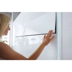 Postelja v omari METULJ PRO 90x200cm - bela visoki sijaj - slika 7