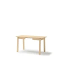 Raztegljiva jedilna miza DOBY 2 je idealen kos pohištva za vašo jedilnico. Zahvaljujoč raztegljivi funkciji lahko velikost mize preprosto prilagajate svojim