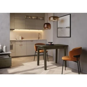 Raztegljiva jedilna miza DOBY 2 je idealen kos pohištva za vašo jedilnico. Zahvaljujoč raztegljivi funkciji lahko velikost mize preprosto prilagajate svojim