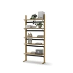 Regal OLIVIJA 5, je idealna rešitev za tiste, ki želijo združiti estetiko s praktičnim upravljanjem prostora. Ta kos pohištva se bo dobro podal v kateri