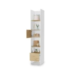 Regal za posteljo v omari METULJ 2 je elegantna in prostorna. Regal ima sistem za odpiranje na dotik "PUSH TO OPEN". Mehanizem odpiranja na dotik odpravlja