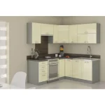 Kuhinjo ELITE je možno naročiti v kompletu (kuhinjski bloki ELITE) ali pa po posameznih elementih po vaši izbiri. Spodnja kotna omara ELITE 90 x 90D je