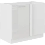 Kuhinjo ELZA je možno naročiti v kompletu (kuhinjski bloki ELZA) ali pa po posameznih elementih po vaši izbiri.  Spodnja kotna omara ELZA