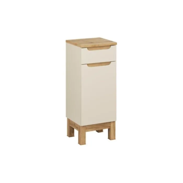 Spodnja omarica BORI 35D Kopalniški blok BORI je možno naročiti v kompletu (kopalniški bloki BORI) ali pa po posameznih elementih po vaši izbiri. Spodnja omarica BORI 35D je