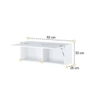 Stenska omarica za posteljo v omari ZVONČEK - slika 9