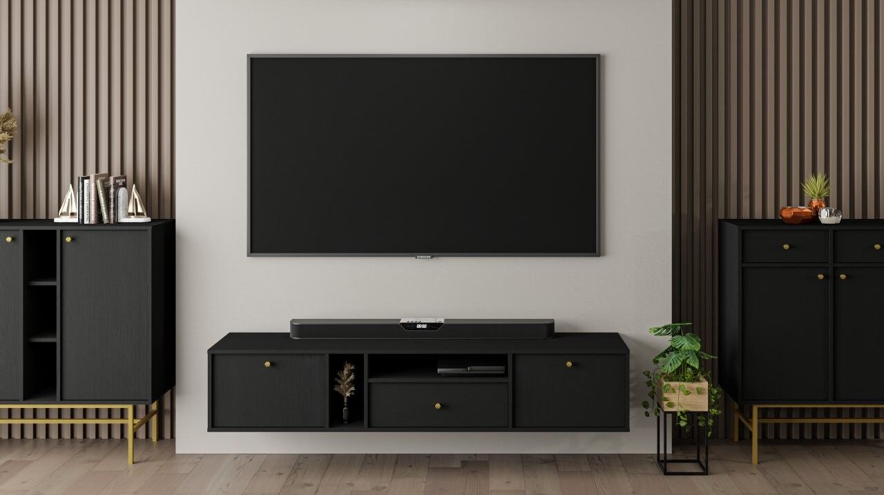 TV omara TOKI 180 je elegantna in kakovostna omarica, ki se prilega v vsako dnevno sobo. Dobavljiva je v treh barvnih kombinacijah: zelena s črnimi ročaji