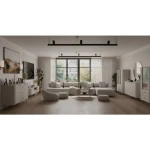 TV omarica OVARI 1, je moderen in eleganten kos pohištva. S svojo ovalno obliko se odlično poda v vsak prostor. Narejen je iz laminirane plošče debeline 16