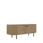 TV regal OVARI, je moderen in eleganten kos pohištva. S svojo ovalno obliko se odlično poda v vsak prostor. Narejen je iz laminirane plošče debeline 16 mm