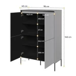 Visoka komoda TERA - slika 10