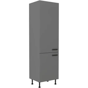 Visoka omara NITA 60 je možno naročiti v kompletu (Kuhinjski bloki NITA) ali pa po posameznih elementih po vaši izbiri. Visoka omara NITA 60 je sestavljena