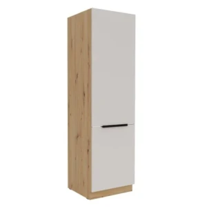 Kuhinjo SOLA je možno naročiti v kompletu (Kuhinjski bloki SOLA) ali pa po posameznih elementih po vaši izbiri. Visoka omara za hladilnik SOLA 60D je