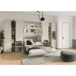 Vzglavje za posteljo v omari METULJ 160, je zasnovano za model postelje v omari METULJ 160 x 200 cm. Vzglavje nudi mehko oporo hrbta med branjem vaše