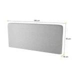 Vzglavje za posteljo v omari METULJ 180 - slika 13