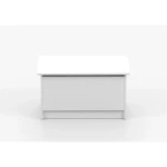 Zaboj SNEŽINKA združuje sodoben slog s funkcionalnostjo. Svetla barva z ročaji doda čar in daje ceolotni notranjosti edinstven videz. Na voljo je v dveh