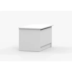 Zaboj SNEŽINKA združuje sodoben slog s funkcionalnostjo. Svetla barva z ročaji doda čar in daje ceolotni notranjosti edinstven videz. Na voljo je v dveh