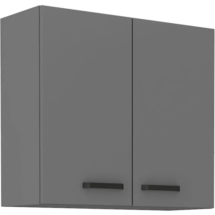 Zgornja omara NITA 80G je možno naročiti v kompletu (Kuhinjski blok NITA) ali pa po posameznih elementih po vaši izbiri. Zgornja omara NITA 80G je