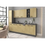 Zgornja omara RONA 50G je možno naročiti v kompletu (Kuhinjski bloki RONA) ali pa po posameznih elementih po vaši izbiri. Zgornja omara RONA 50G je