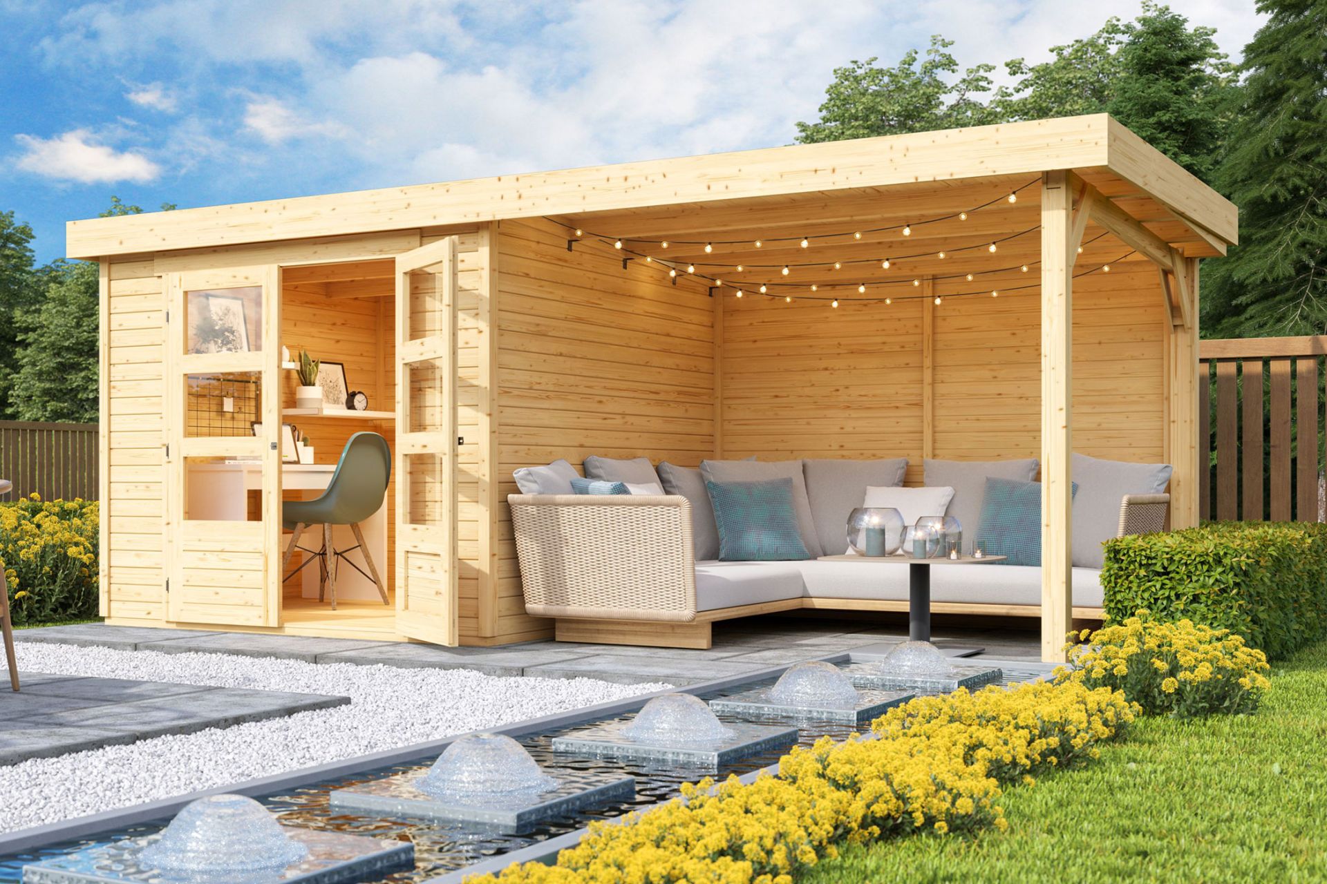 Lesene vrtne hiške - Meganakupek.si