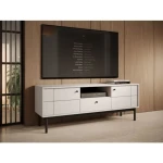 Dnevni regal JAPONI kašmir je elegantna in preprosta izbira za vaš dom. Sestavljen je iz kar treh velikih in prostornih kosov pohištva: TV omarica, komoda