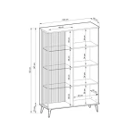 Dnevni regal VILMA - slika 14