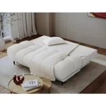 Dvosed GUAVA je sodobnega videza, očara s svojo estetiko in izjemnim udobjem. Njegovo prešito oblazinjenje je mehko ter spominja na oblake. Kavč je