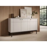 Komoda JAPONI 154 kašmir je elegantna in preprosta. Odlično se poda v vsak dnevni prostor. Narejena je iz visokokakovostnih materialov, kar zagotavlja