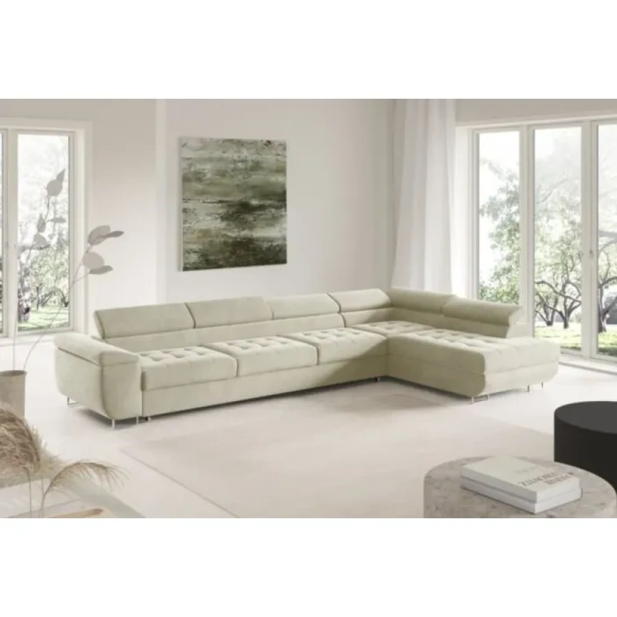 Kotna sedežna garnitura Beni - Meganakupek.si