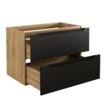 Kopalniški blok DIAMANT je možno naročiti v kompletu (kopalniški bloki DIAMANT črna) ali pa po posameznih elementih po vaši izbiri. Omarica za umivalnik