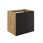 Kopalniški blok LUXY je možno naročiti v kompletu, ali pa po posameznih elementih po vaši izbiri. Omarica za umivalnik LUXY 2 črna je modernega dizajna. V