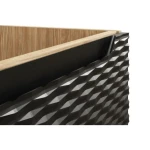 Kopalniški blok LUXY je možno naročiti v kompletu, ali pa po posameznih elementih po vaši izbiri. Omarica za umivalnik LUXY 2 črna je modernega dizajna. V