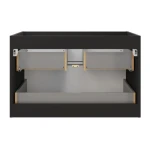 Kopalniški blok TAMY je možno naročiti v kompletu, ali pa po posameznih elementih po vaši izbiri. Omarica za umivalnik TAMY 80 je modernega dizajna. V