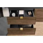 Kopalniški blok TAMY je možno naročiti v kompletu, ali pa po posameznih elementih po vaši izbiri. Omarica za umivalnik TAMY 80 je modernega dizajna. V