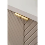 Kopalniški blok VIVERE je možno naročiti v kompletu, ali pa po posameznih elementih po vaši izbiri. Omarica za umivalnik VIVERE 60 2 je modernega dizajna.