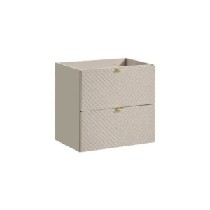 Kopalniški blok VIVERE je možno naročiti v kompletu, ali pa po posameznih elementih po vaši izbiri. Omarica za umivalnik VIVERE 60 je modernega dizajna. V