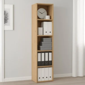 Pisarniški regal LOLY 40 je narejen iz kvalitetnih materialov. Primeren je za vsako pisarno ali pa spalnico. Zaradi svoje funkcionalnosti je primerna za vsako