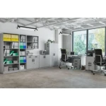 Pisarniški regal LOLY 40 je narejen iz kvalitetnih materialov. Primeren je za vsako pisarno ali pa spalnico. Zaradi svoje funkcionalnosti je primerna za vsako