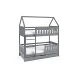 Pograd JASNA v obliki hiške je izdelan iz kakovostne iverne plošče, ki zagotavlja stabilnost, trdnost in dolgo življenjsko dobo. Pograd je zasnovan z