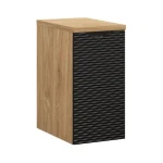 Kopalniški blok LUXY je možno naročiti v kompletu, ali pa po posameznih elementih po vaši izbiri. Spodnja omarica LUXY črna je modernega dizajna. V