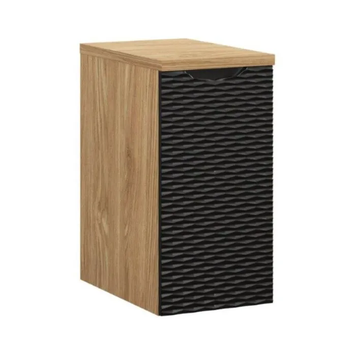 Kopalniški blok LUXY je možno naročiti v kompletu, ali pa po posameznih elementih po vaši izbiri. Spodnja omarica LUXY črna je modernega dizajna. V