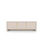 TV omarica BARBA kašmir je elegantna in preprosta. S svojo obliko in kakovostjo se poda v vsak dnevni prostor. Narejena je it kakovostnega MDF-ja. Ima nogice